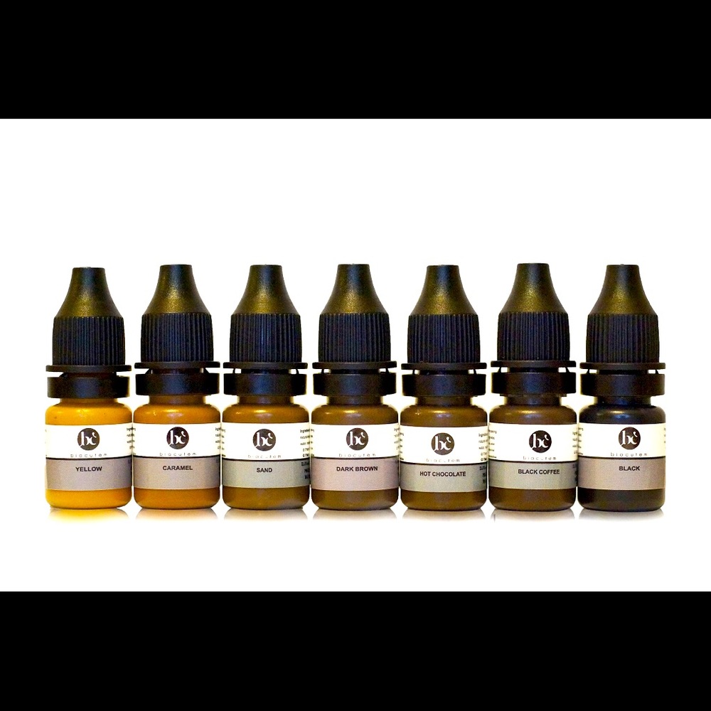 Micropigments for permanent makeup eyebrows/microblading